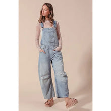 Load image into Gallery viewer, In Distress Barrel Overall