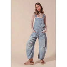 Load image into Gallery viewer, In Distress Barrel Overall