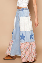 Load image into Gallery viewer, Denim Patchwork Pant
