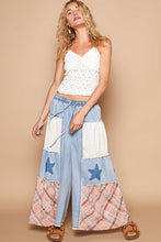 Load image into Gallery viewer, Denim Patchwork Pant
