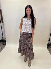 Load image into Gallery viewer, Hitchin&#39; Post Maxi Skirt
