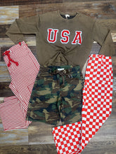 Load image into Gallery viewer, Varsity Letter USA Top
