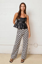 Load image into Gallery viewer, Demi Checker Pant- Black
