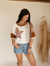 Load image into Gallery viewer, Plaid Star Top
