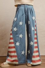 Load image into Gallery viewer, Stars + Stripes Flare Pant
