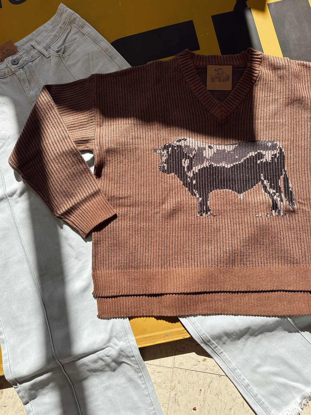 Angus Bull Sweater