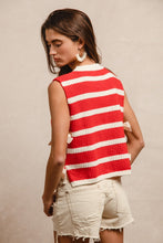 Load image into Gallery viewer, Striped Up Vest
