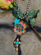 Load image into Gallery viewer, Flower Peace Sign Necklace
