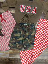 Load image into Gallery viewer, Varsity Letter USA Top
