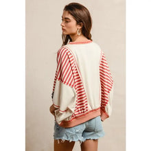Load image into Gallery viewer, Denim USA Patchwork Top

