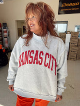 Load image into Gallery viewer, KC &amp; Kansas City Reversible Sweatshirt
