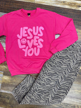 Load image into Gallery viewer, Jesus Loves You Sweatshirt
