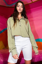 Load image into Gallery viewer, Terry Collared Top
