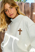 Load image into Gallery viewer, Jesus Saves Mock Neck
