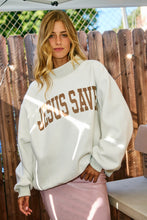 Load image into Gallery viewer, Jesus Saves Mock Neck
