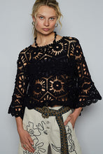 Load image into Gallery viewer, Thorny Rose Top- Black
