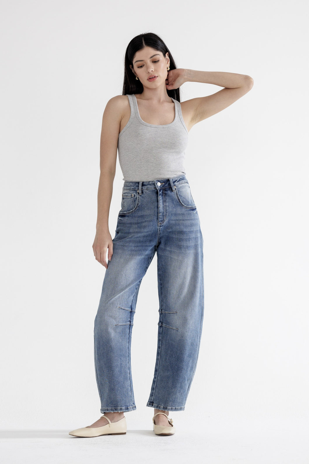 Huxley Barrel Leg Jean