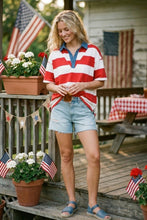 Load image into Gallery viewer, Americana Nights Collared Shirt
