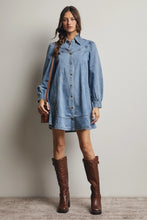 Load image into Gallery viewer, Denim Mini Dress
