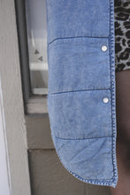 Load image into Gallery viewer, Dally Quilted Denim Vest
