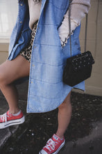 Load image into Gallery viewer, Dally Quilted Denim Vest
